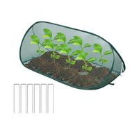 Plant Protector -100x40x40cm Рop up Garden Mesh Net Cover | Garden Net Cage with Stakes | Foldable Mesh Plant Cover Tent For Vegetables, Fruits, Seedlings | Outdoor Raised Bed Gardens Netting