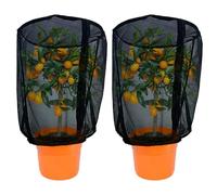 Plant Protector | 2 Pieces Garden Bird Barrier Mesh Bags with Drawstring,Adaptable Climate Support For Garden Protection,for Potted Tomato Vegetables Blueberry Bushes Fruit Tree Flower Citrus Roses