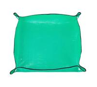 Plant Repotting Mat - Gardening Tools | 100x100cm and 150x100cm PE Foldable Mat with Soil Storage Container, Lightweight 177g and 266g Green Mats with Easy Clean for Indoor Home Balcony Patio