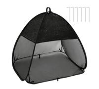 Plant Shade Cover - Red desplegable de 22 pulgadas | Neat 56 x 56 x 56 cm Net & Steel Wire | Plegable Pop-Up Tent Frame Bracket | 22 pulgadas Plant Cover Set for Vegetables, Sun