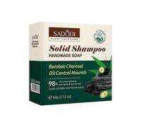 Plant Shampoo Soap 60G Sadoer Consolidate Hair Roots Deep Cleansing Hair Soap