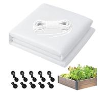 Plant Sun Shade | Reusable White Light Refraction Heat Protection