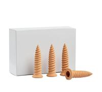 Plant Terracotta Waterer, Natural Spikes, 10.28x7.99 Inches with Automatic Clay Irrigation System, Self Watering Plant Accessory for Garden Waterers, Easy Setup, Efficient Hydration