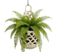 Plant Wall Hanger - Macrame Holder | Space Saving Storage Home Decor, For Bedroom Living Room | Indoor Hanging Planter Rope Kit Kitchen Door Office Apartment Dorm Hotel Use