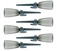 Plant Watering Spikes - 6 Pieces Automatic Irrigation Stakes, Control Valve