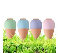 Plant Watering Stakes, Flower Irrigation Spikes, Automatic Watering System, 15.16x4.72x7.8 Inches, 4 Piece Slow Release Set, Ideal for Garden, Lawn, Flowerbed, Greenhouse, Nursery Care