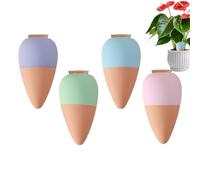 Plant Watering Stakes, Irrigation Spikes, 4-Pack Automatic Self-Watering System, Garden Hydration Tool for Lawn, Flowerbed, Greenhouse, Nursery, 15.16x4.72x7.8 Inches