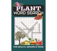 Plant Word Search Puzzle Book: Word Searches with Easy to Read Print about Plants, Herbs, Flowers and More | 6x9 inches, 110 pages | 50+ Puzzles … Gift for Vacations, Holidays and Free Times