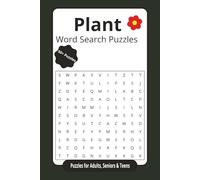 Plant Word Search Puzzles Puzzles for Adults, Seniors & Teens: Word Search Puzzles with Easy to Read Print about Plants, Garden and More | 6x9 inches, ... Gift for Vacations, Traveling and Relaxation