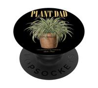 Planta Araña Vintage Papá Naturaleza Flora Jardinero PopSockets PopGrip Adhesivo