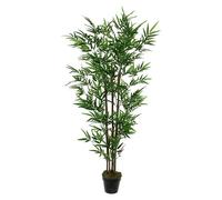 Planta artificial Bambú verde (Ø x Al: 90 x 155 cm, Verde, Plástico)