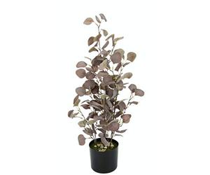 Planta artificial de eucalipto en maceta, arbusto decorativo, tronco de eucalipto, hojas de eucalipto naturales, plantas artificiales, plantas verdes, plata, dólar, hojas, decoración, balcón, jardín,
