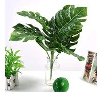 Planta artificial de hoja falsa para la decoración de la casa, el salón, el jardín - Realista, delicada y duradera - Ideal para comedor u oficina, 5vrs3ia890