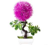 Planta artificial de pez dorado diseñada para uso en interiores, decoración de flores en maceta en forma de S para el hogar y el escritorio, adecuada para varios entornos de eventos (loto rojo)