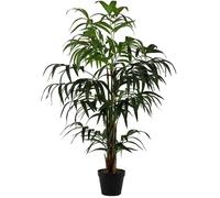 Planta Artificial de un Bambu en acrilico, melamina y plastico en Verde. Medidas: 120x80x80cm