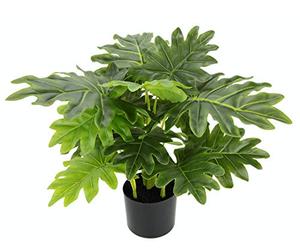 Planta Artificial en Maceta Real Touch para Interior, Planta Decorativa Artificial, Flores de Seda, Flores de Seda, Planta de Oficina, árbol Artificial, Monstera Artificial, Flores Artificiales