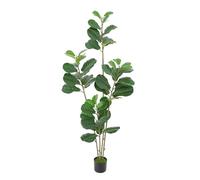 Planta Artificial Fiddle Leaf Fig Tree, Grandes Plantas Artificiales Con Maceta, Ficus Artificial Lyrata Árboles para Decoración del Hogar Decoración de la Habitación para Decoración del Hogar