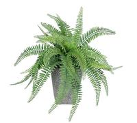 Planta artificial Helecho forestal en maceta, helecho artificial, helecho artificial, arbusto de helecho, planta de interior, planta verde, planta en maceta, boca, selva, helecho decorativo, arbusto,