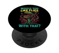 Planta carnívora ¿te gustaría Moscas con Esa Trampa para Moscas? PopSockets PopGrip Adhesivo