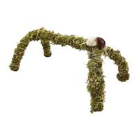 Planta con Base Forest Branch Pequeña, Juguetes de escalada de caracol para mascotas, accesorios ideales para terrario de caracoles, perfectos para caracoles de mascotas a los que les gusta escalar