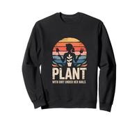 Planta con Suciedad Bajo Sus Uñas Retro Jardinería Sudadera