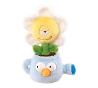 Planta Creativa - Decoración De Felpa, Juguete Suave En Olla, Regalo De Cumpleaños Lindo | De Interior Feliz para La Pantalla De Mesa De Oficina En El Hogar Propósito De Celebrati