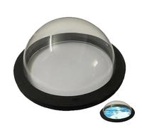 Planta de acuario Corral | Dome Form Floater Plant Corral | Anillo de nutrición de peces, cúpula flotante de peces, accesorios de acuario para la llegada de plantas flotantes