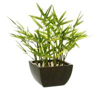 Atmosphera Bambú Artificial en Maceta Altura, Verde, 35 cm