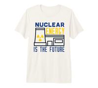 Planta de energía Nuclear - La energía Nuclear es la Ciencia del Futuro Camiseta Premium