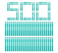 Planta de etiquetas para sellar - 100 marcas de jardín extra-Thick Garden, resistentes a la intemperie T-Type Signs para exteriores flores y vegetales, etiquetas UV-Resistant Plant Tags For Greenhouse