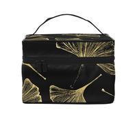 Planta de Ginkgo Biloba, Bolsa de Maquillaje Bolsa de cosméticos Bolsa de Aseo de Viaje portátil Estuche para lápices