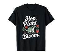 Planta De Lúpulo Floración Rana Jardín Retro Natural Camiseta