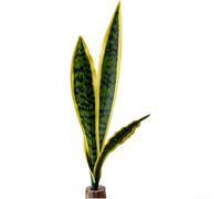 Planta de serpiente artificial PVC Fake Greenery Bajo mantenimiento (verde)