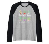 Planta de Terapia Ocupacional creciendo a su máximo potencial Camiseta Manga Raglan