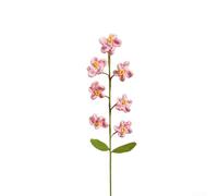 Planta decorativa de punto Forget Me Not para espacios interiores, incluyendo dormitorio, guardería, estudio y dormitorio (rosa)