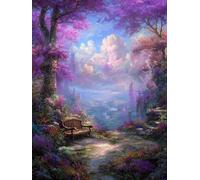 Planta Diamond Painting, 5D Diamond Painting Adultos áRbol, DIY Kit Manualidades Adultos, 5D Punto de Cruz Cuadro Diamante, DIY Pintura de Diamante Kits, Home Decoration, Regalo Decor 100x135cm 6-4510