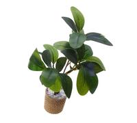 Planta en miniatura para accesorios de casa de muñecas, en maceta verde para varios temas, modelo 1/6, accesorios de exhibición de escena, miniatura artificial con hojas detalladas para accesorios de