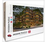 Planta Puzzle Madera 2000 Piezas, Arquitectura Puzzle Adultos con Caja 99x70cm, Rompecabezas Desafiante, para Hombres Mujeres Adolescente, Juegos de Rompecabezas Creativos, Decoracion Hogar, 1-2944