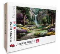 Planta Puzzle Madera, áRbol Puzzle 1000 Piezas Adultos con Compact Box 75x50cm, Rompecabezas Desafiante, DIY Juegos de Rompecabezas Creativos para Hombres Mujeres, Decoración Verano Regalo, 4-6860