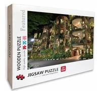 Planta Puzzle Madera, Arquitectura Puzzle 3000 Piezas Adultos con Compact Box 122x81cm, Rompecabezas Desafiante, Juegos de Rompecabezas Creativos para Hombres Mujeres Adolescente, Regalos niñas 8-4451