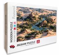 Planta Puzzle Madera, Desierto Puzzle 6000 Piezas Adultos con Compact Box 179x105cm, Rompecabezas Desafiante, DIY Juegos de Rompecabezas Creativos para Hombres Mujeres, Decoración Verano, 4-9616