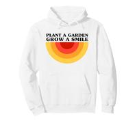 Planta un jardín Crece una Sonrisa (gráfico Retro) Sudadera con Capucha