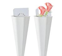 Plantador De Pared Colgante, 2 Pcs Cesta Colgada De Pared Perma De Flor De Planta De Jardín para Orquídeas Suculentas Jarrones De Pared De Oficina En Hogar