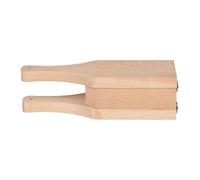 Plantain Press - Wooden Handle Banana Smasher Tool, Plantain Press Maker with Handle, Heavy-Duty Banana Smasher for Fried Plantains Chips Appetizer Meal Prep | Ideal for Home Kitchen Restaurant Bar Pa