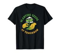 Plantando Semillas del mañana Jardinería Esperanza Camiseta