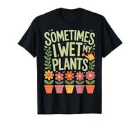 Plantar a Veces Mojo mis Plantas Jardinería Divertida Camiseta