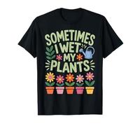 Plantar a Veces Mojo mis Plantas Jardinería Divertida Camiseta