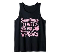 Plantar a Veces Mojo mis Plantas Jardinería Divertida Camiseta sin Mangas