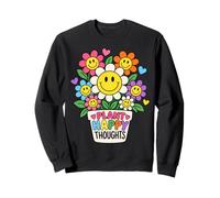 Plantar Pensamientos Felices Flores alegres Amante de Las Plantas Sudadera