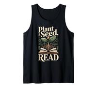 Plantar una semilla Leer Camiseta sin Mangas